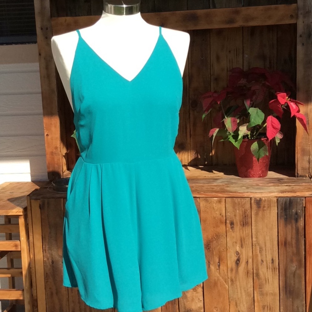Romper with pockets